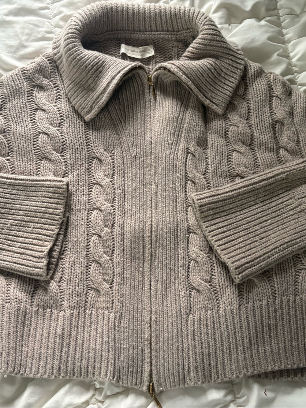Beige Knit Sweater